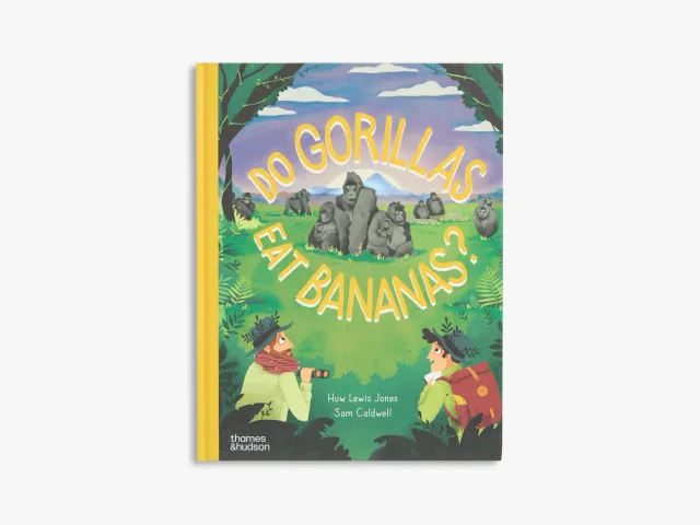 Go Wild Do Gorillas Eat Bananas børnebog aber