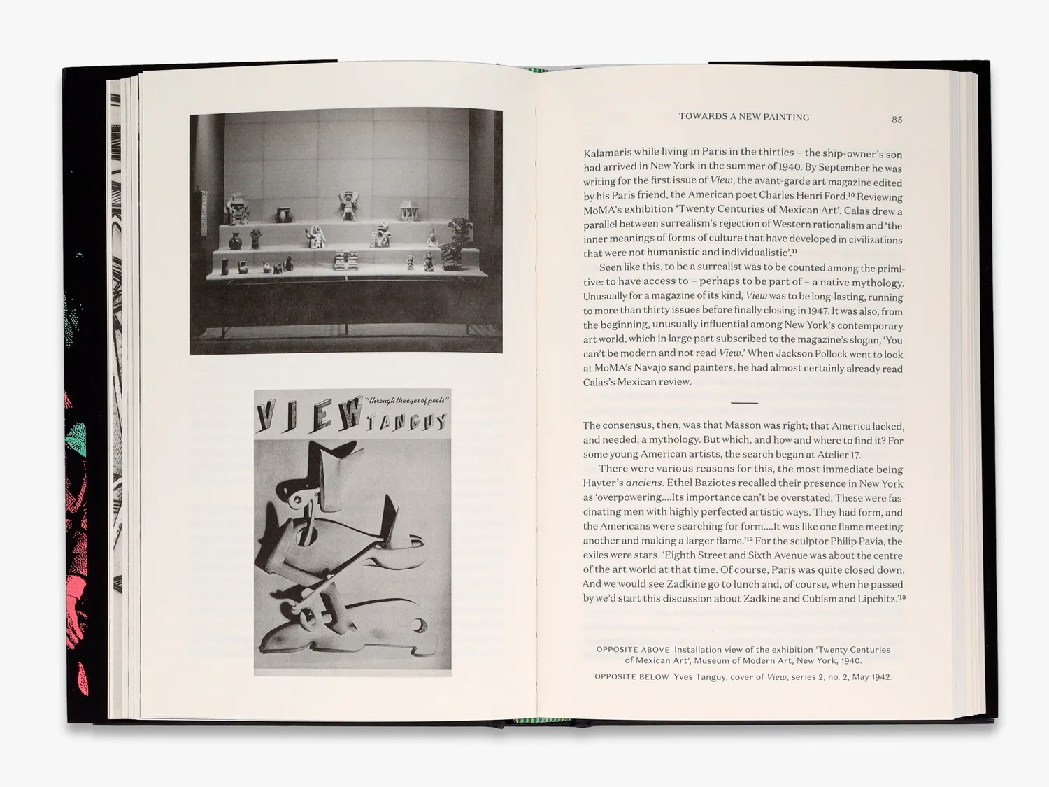 Thames & Hudson Surrealists in New York kunstbog eksil