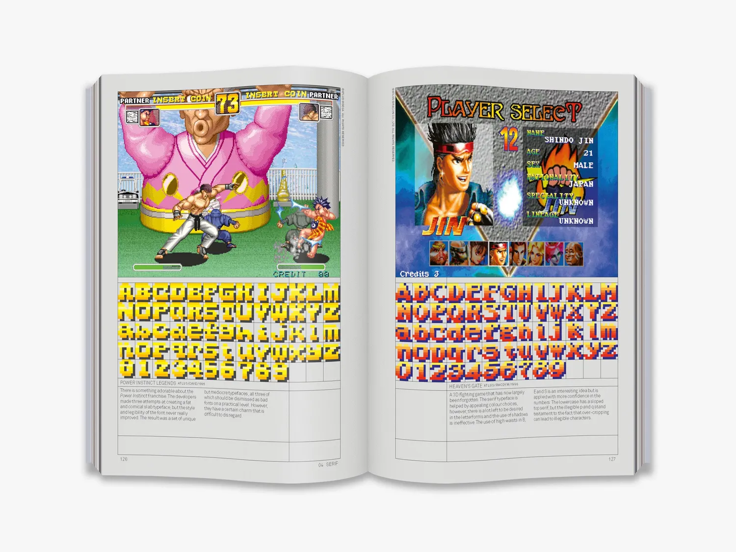 Thames & Hudson Arcade Game Typography typografibog pixel