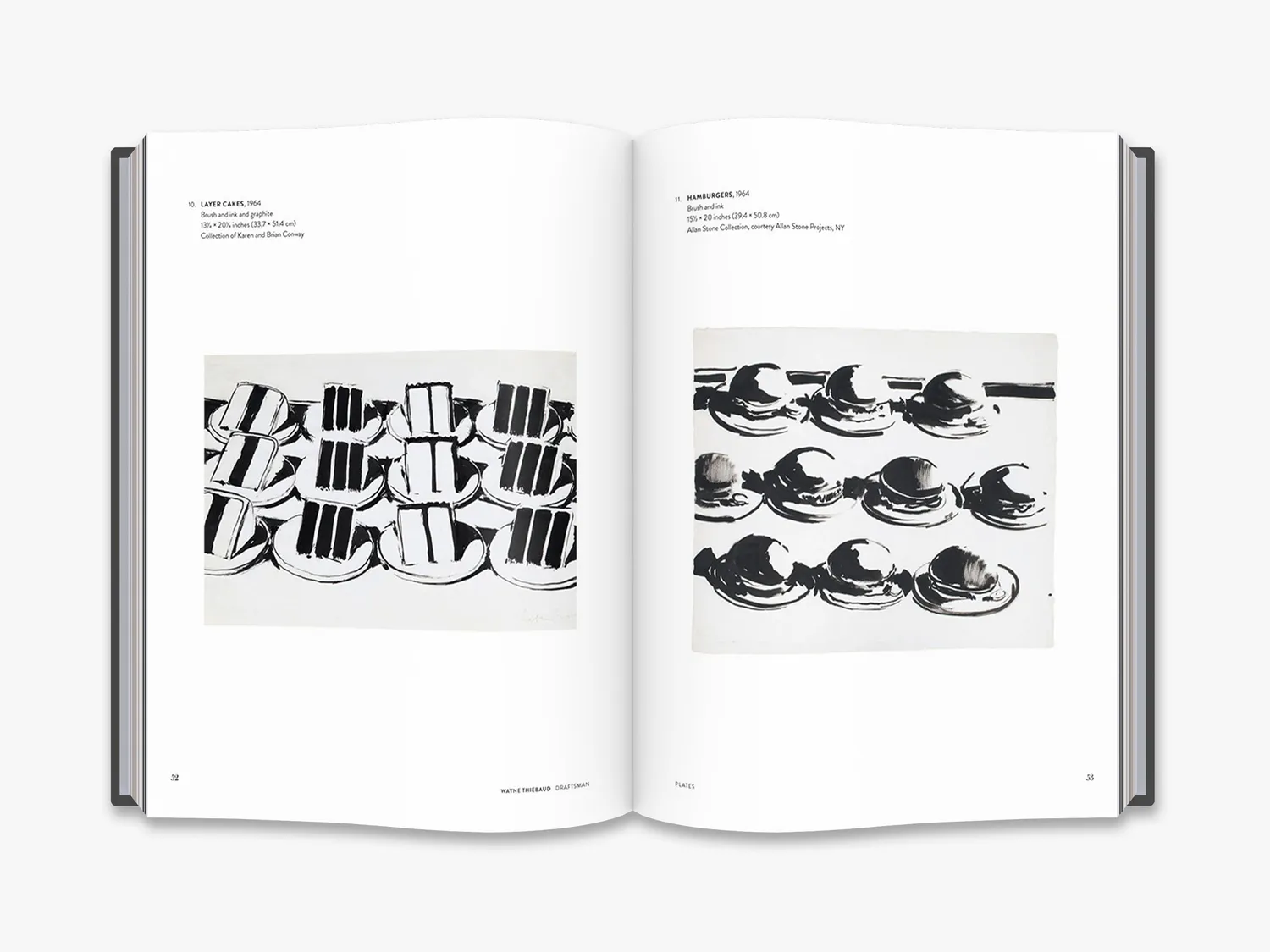Thames & Hudson Wayne Thiebaud kunstbog tegninger