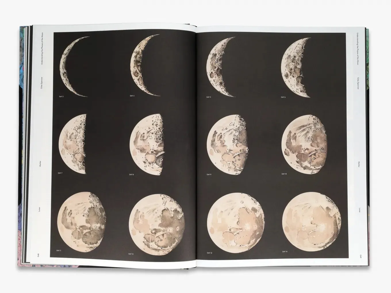 Thames & Hudson Lunar bog månekort illustreret fagbog