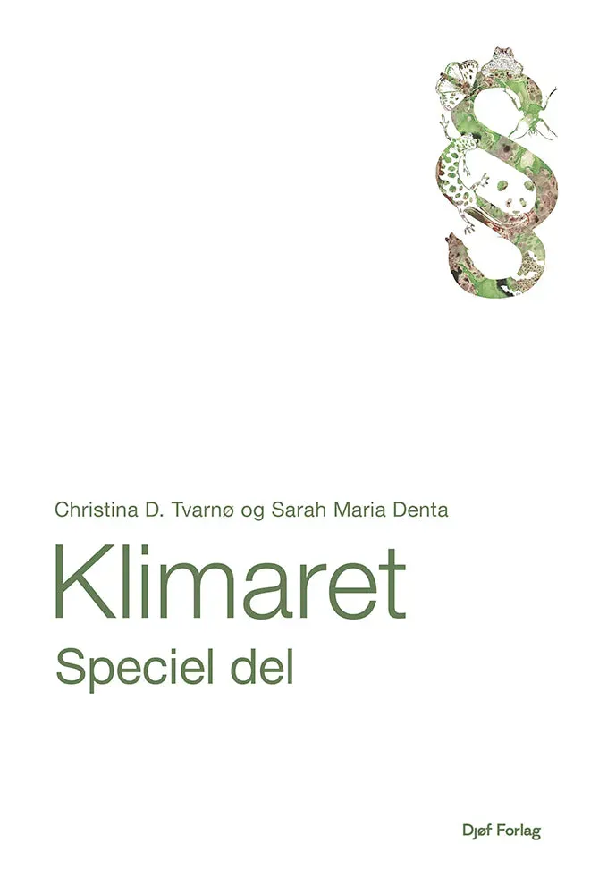 Nyt Juridisk Forlag Klimaret speciel del fagbog papirbog CO2