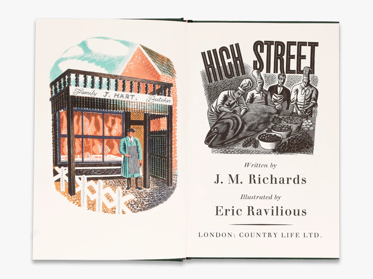 Thames & Hudson High Street V&A bog Ravilious faksimile