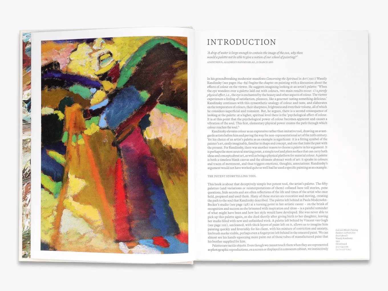 Thames & Hudson The Artist's Palette bog om farver illustreret