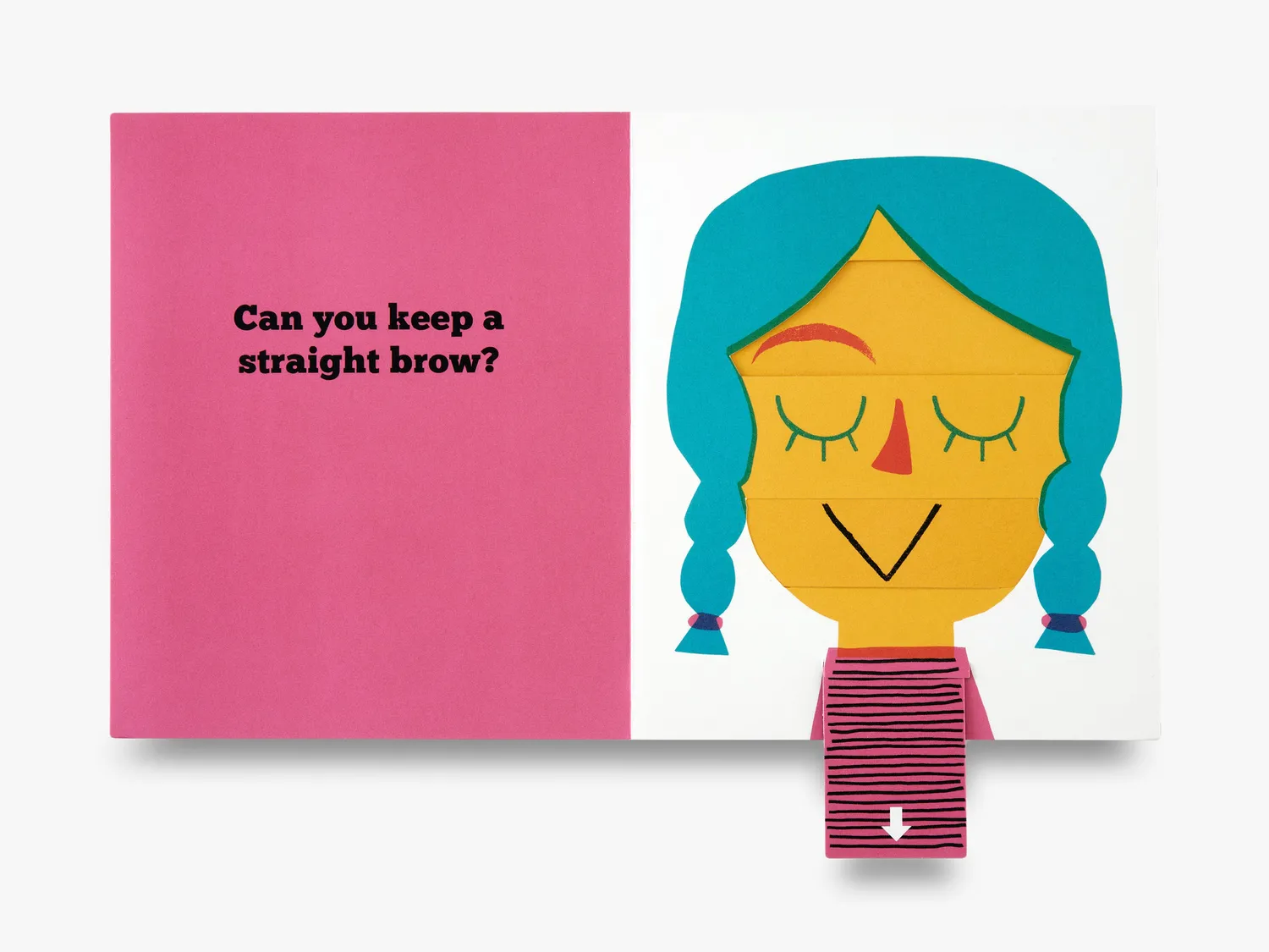 Thames & Hudson Can You Keep a Straight Face pop-op bog
