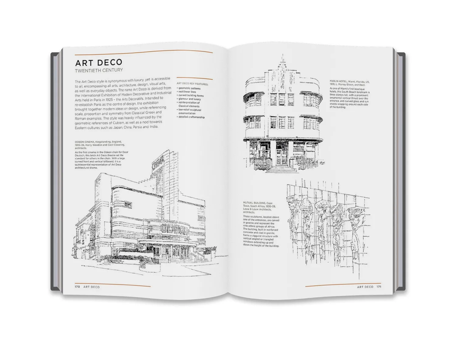 Thames & Hudson Architectural Styles arkitekturbog illustreret