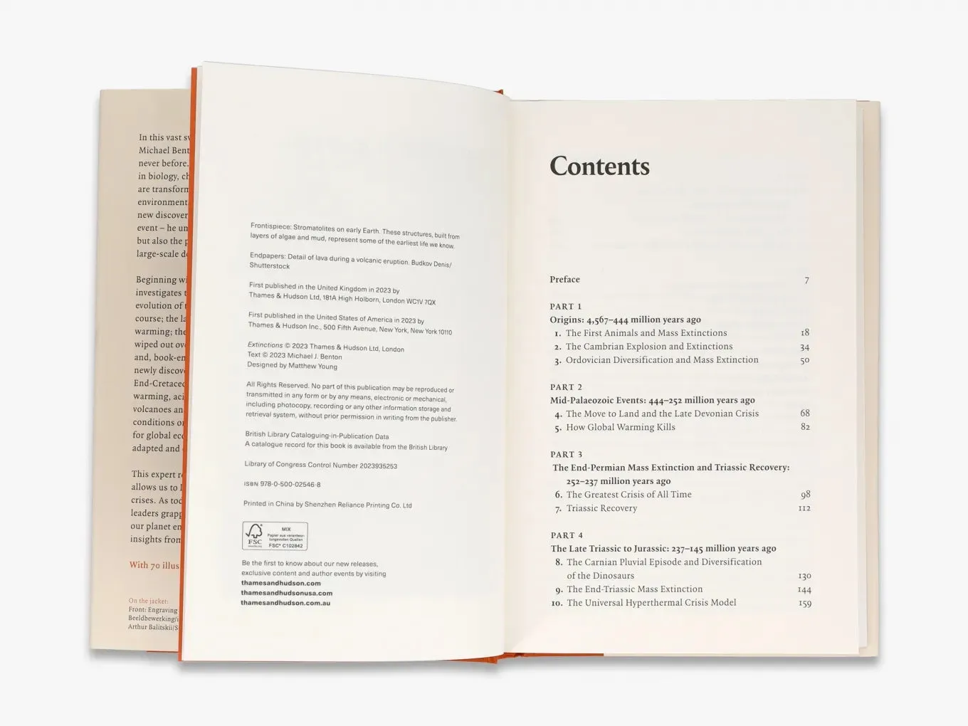 Thames & Hudson Extinctions naturhistorie fagbog
