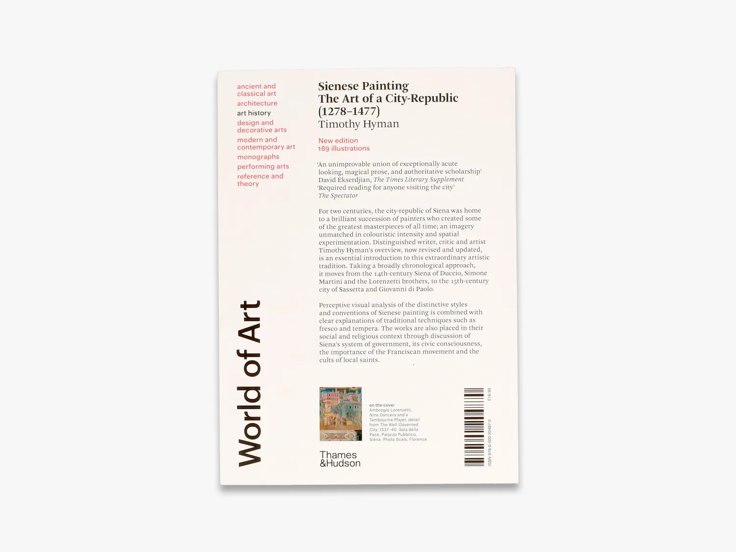 Thames & Hudson Sienese Painting bog – World of Art