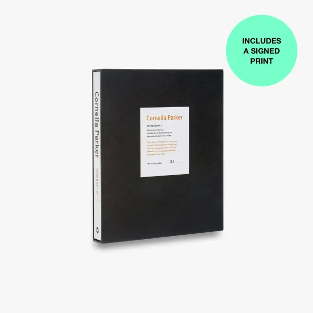 Thames & Hudson Cornelia Parker monografi limited edition