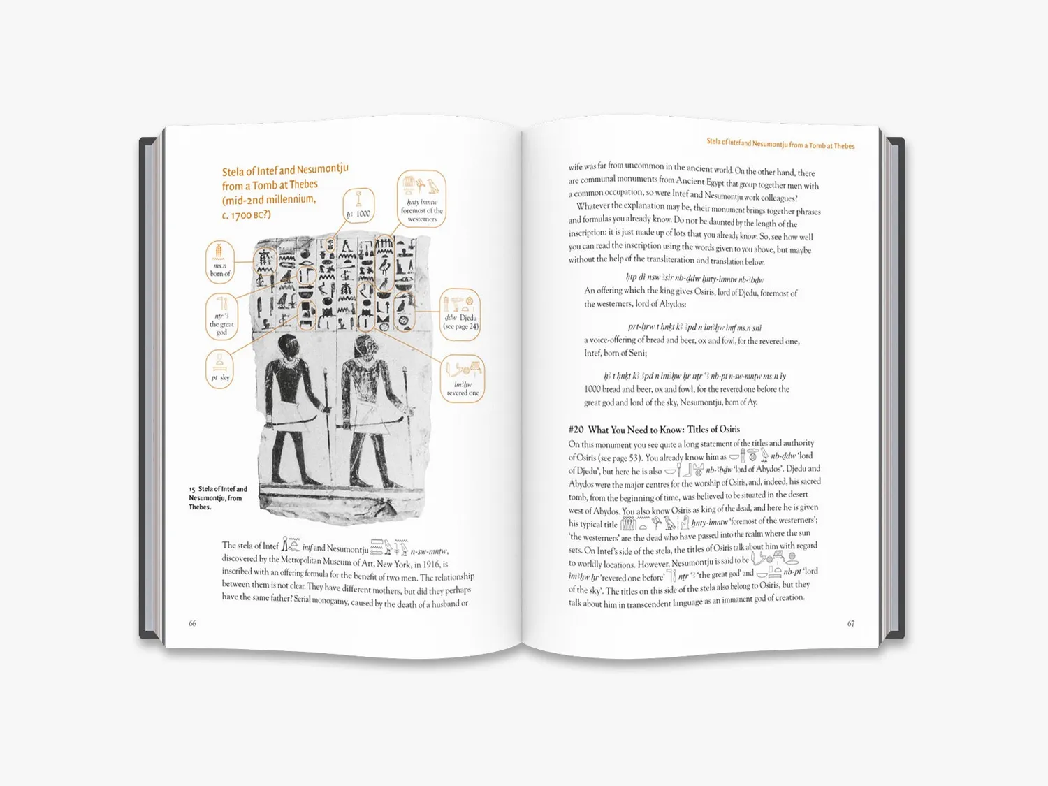Thames & Hudson Egyptian Hieroglyphs Beginners bog hieroglyffer