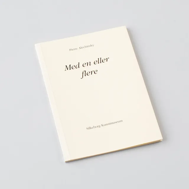 Museum Jorn Pierre Alechinsky Med en eller flere bog 30 sider