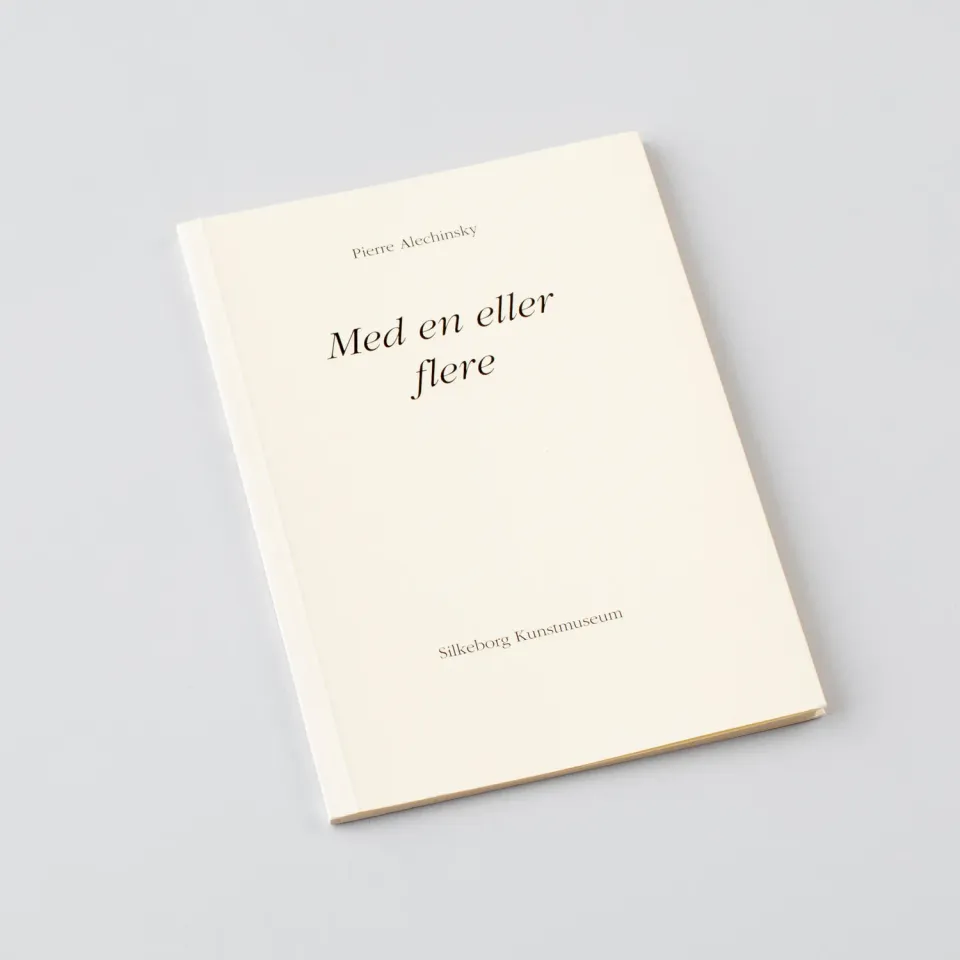 Museum Jorn Pierre Alechinsky Med en eller flere bog 30 sider