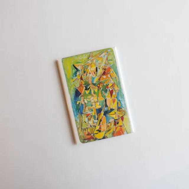 Museum Jorn Årstiderne III magnet 5,5 x 8 cm