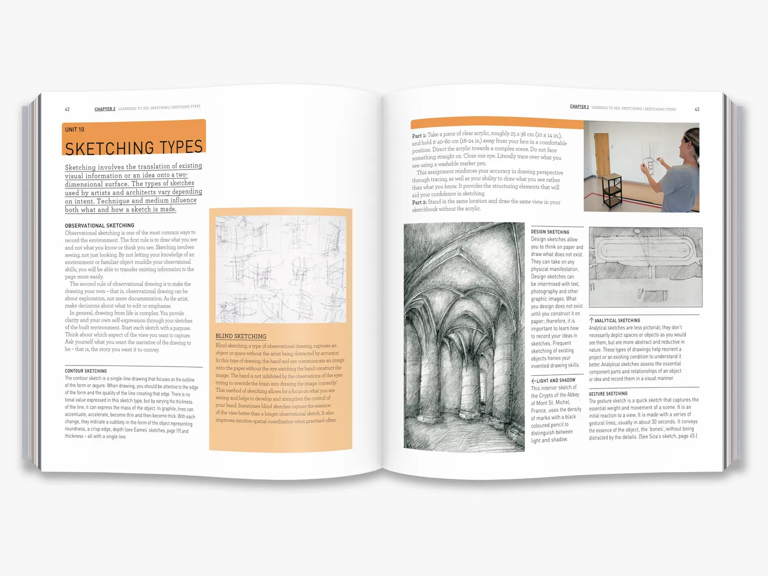 Thames & Hudson The Architectural Drawing Course studiebog tegning
