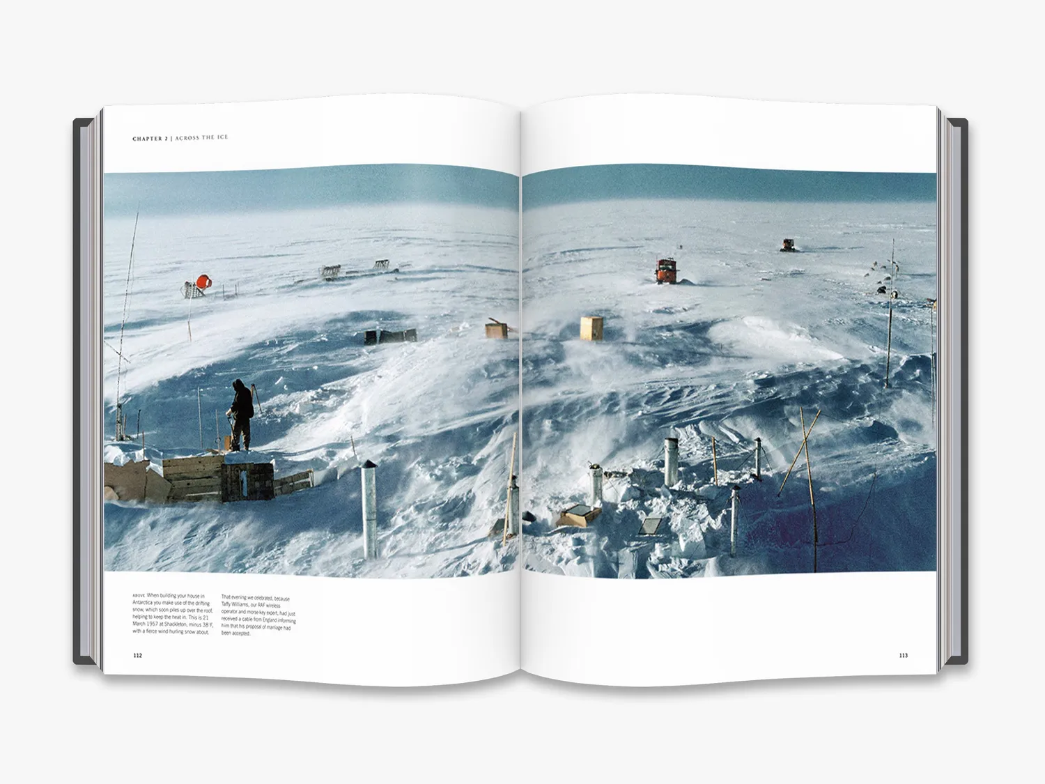 Thames & Hudson Crossing of Antarctica fotobog polar