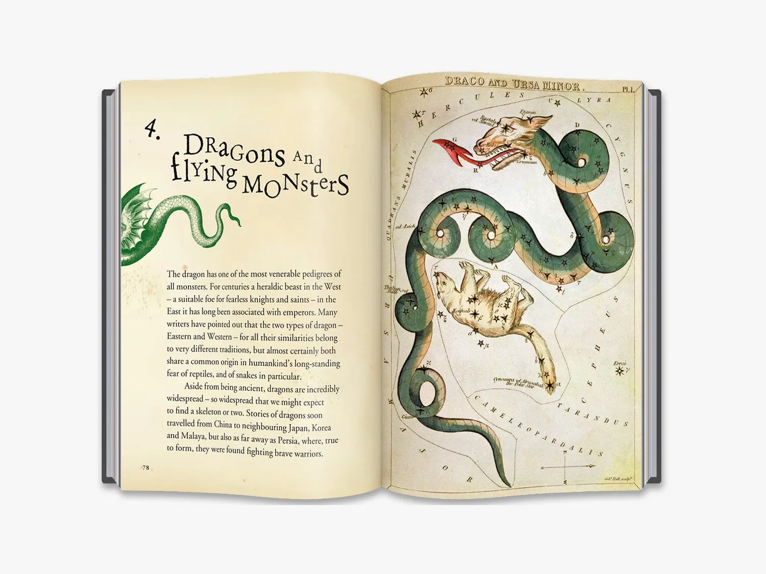 Thames & Hudson Monsters fagbog om mytologi