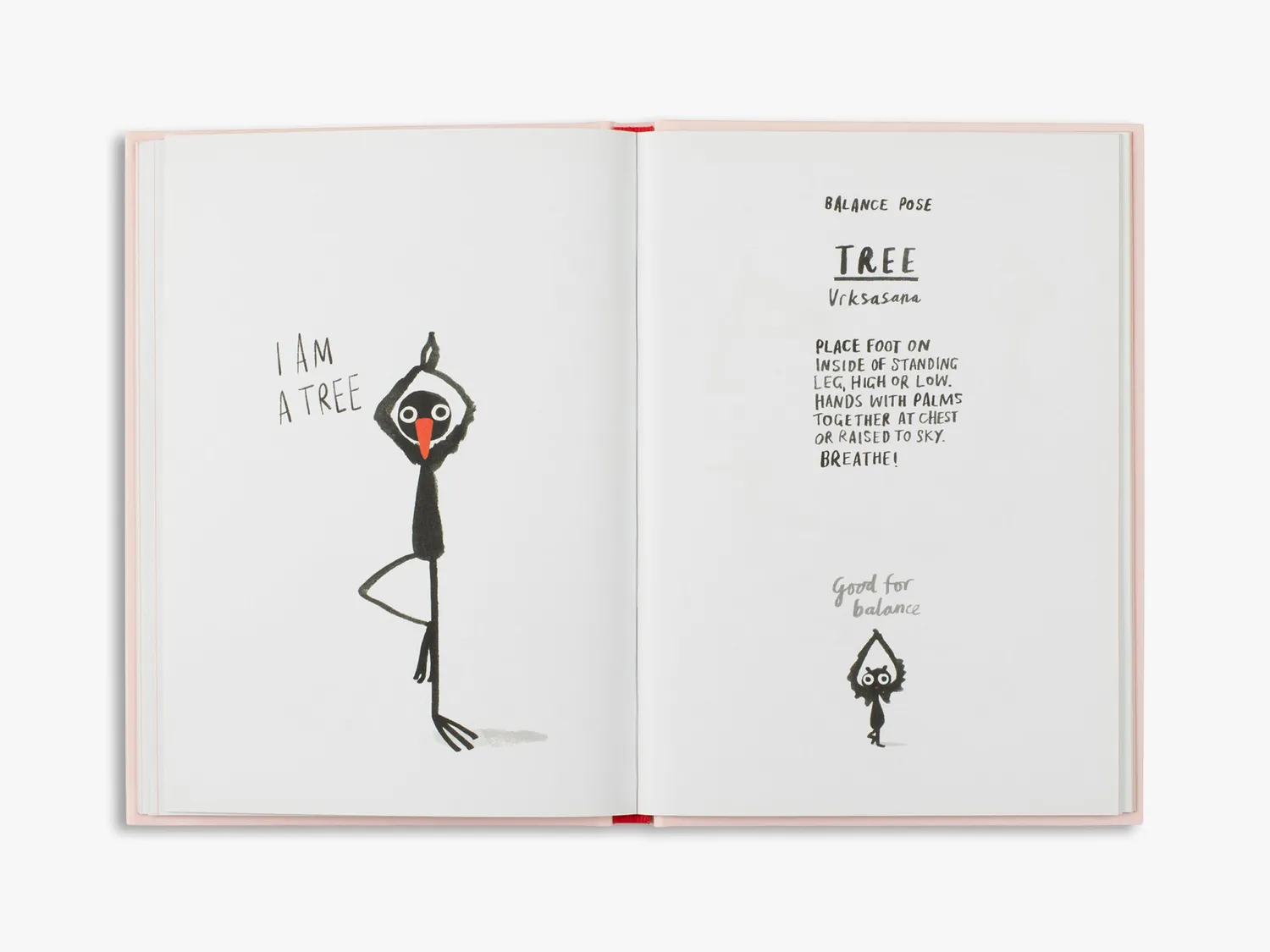 Thames & Hudson Yoga for Stiff Birds bog illustreret yoga