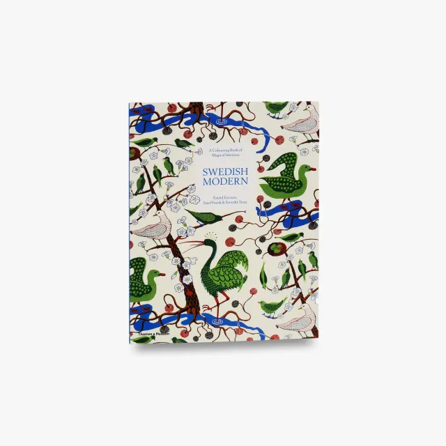 Thames & Hudson Swedish Modern malebog svensk interiør