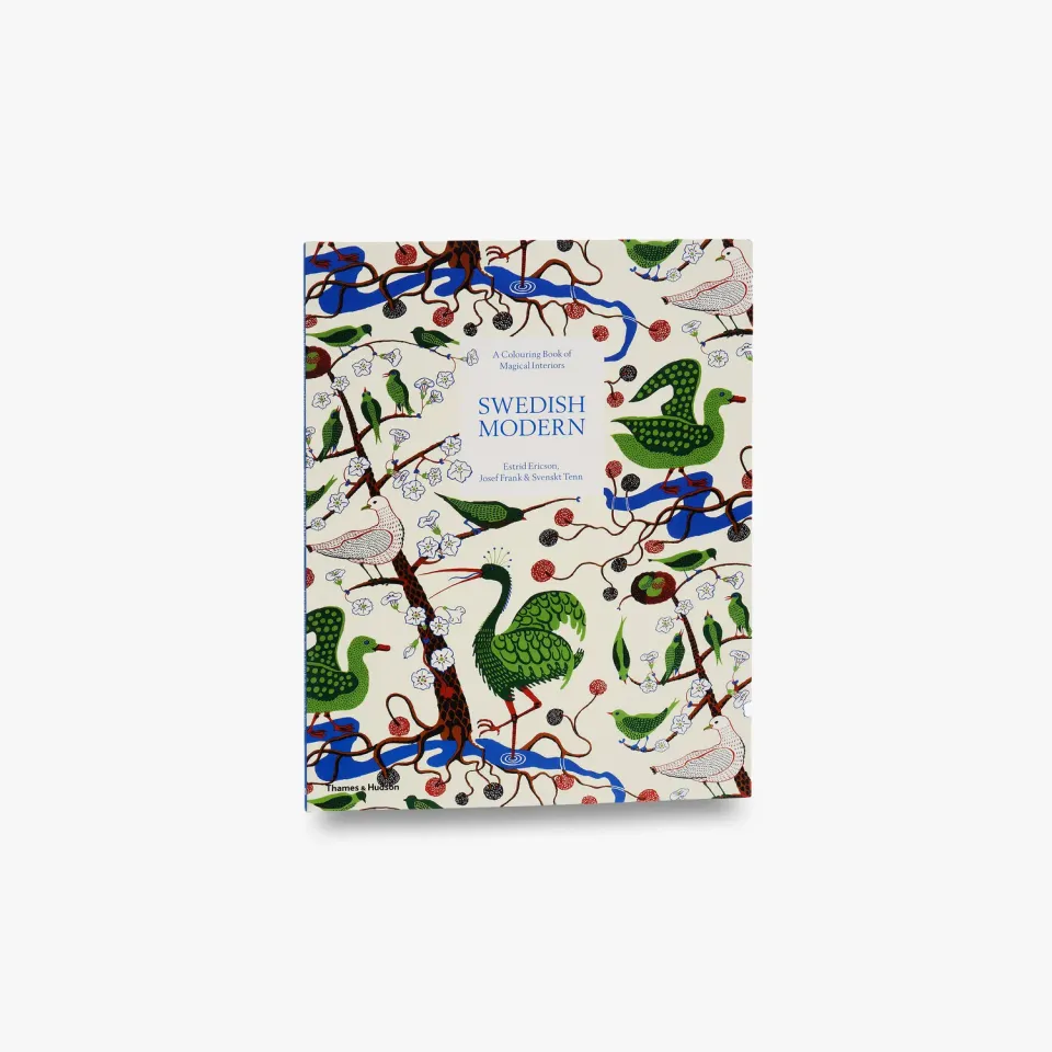 Thames & Hudson Swedish Modern malebog svensk interiør