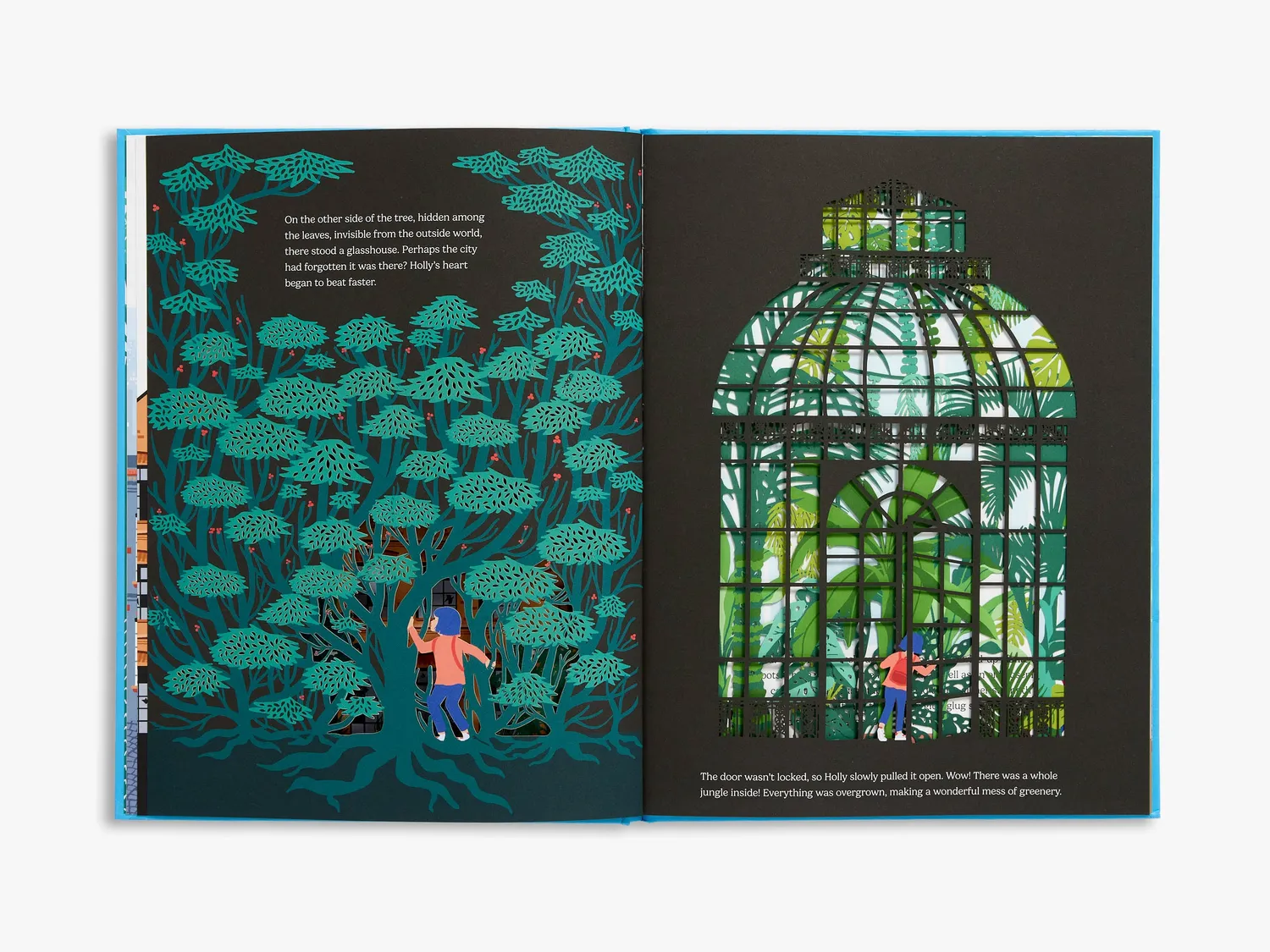 Thames & Hudson The Glasshouse billedbog lasercut