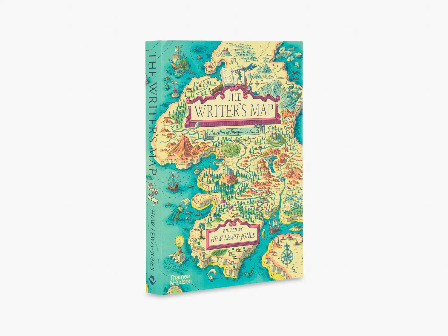 Thames & Hudson The Writer's Map bog kort og litteratur