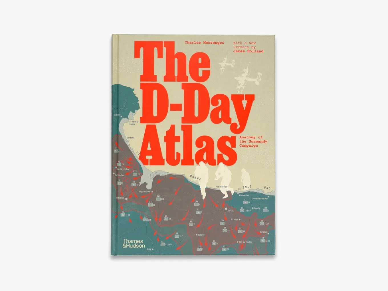 Thames & Hudson The D-Day Atlas bog 2. verdenskrig kort