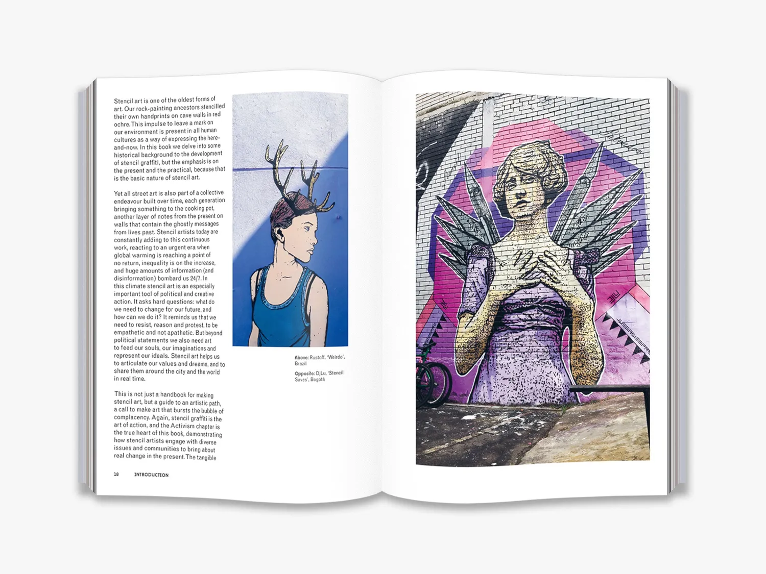 Thames & Hudson Stencil Graffiti Handbook bog street art