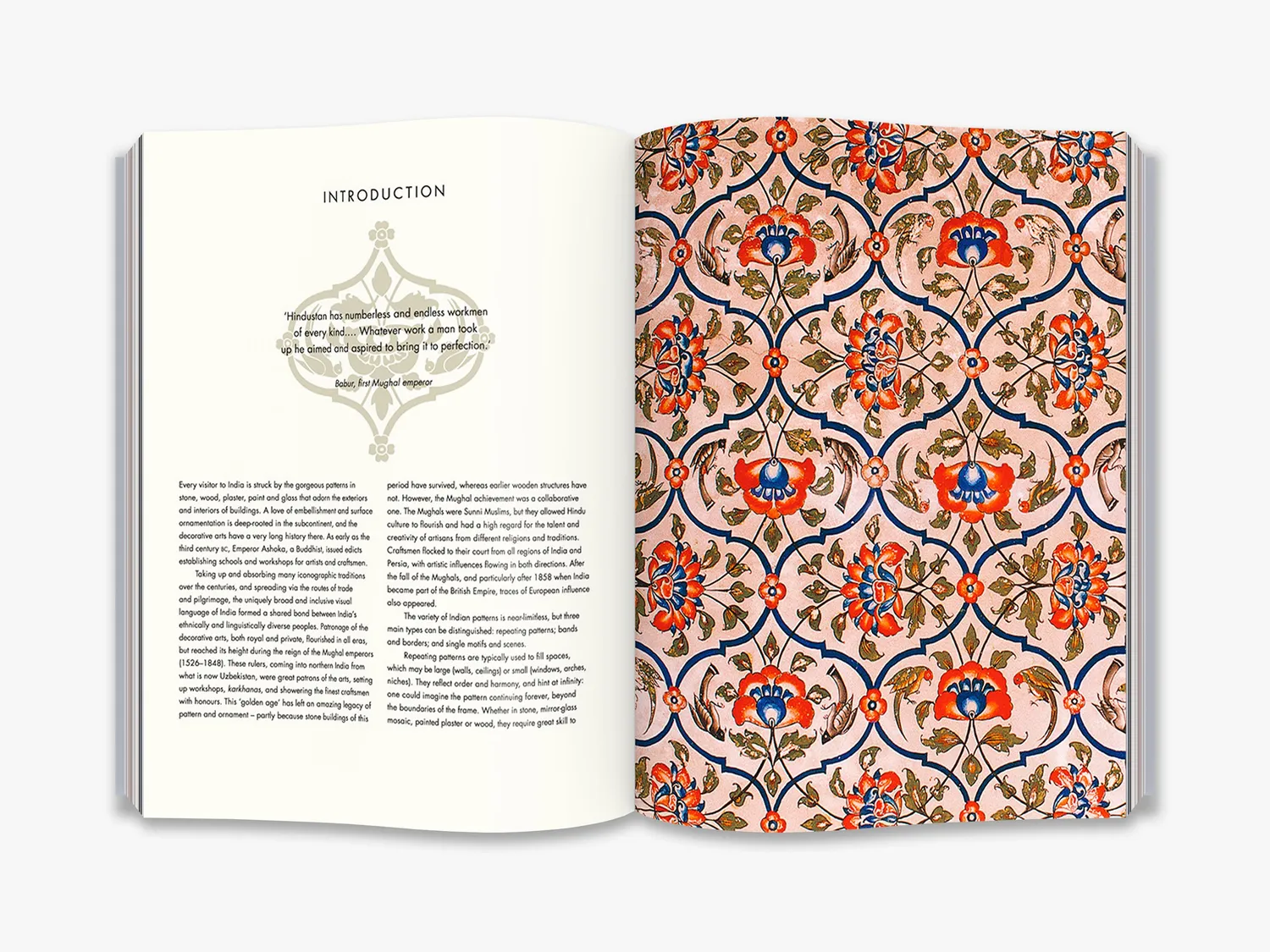 Thames & Hudson Patterns of India malebog illustreret