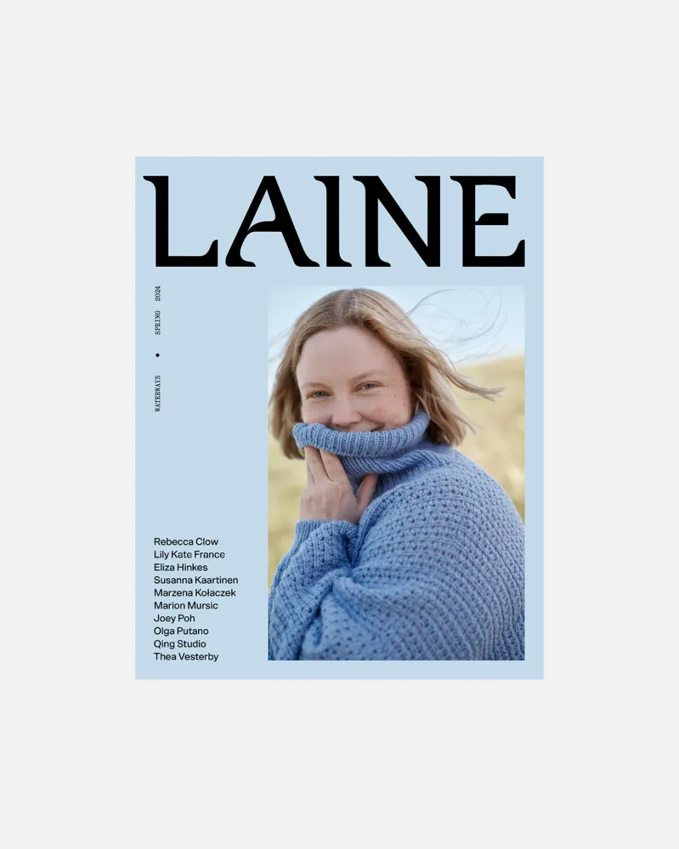 Laine Magazine Issue 20 strikkeblad engelsk forår
