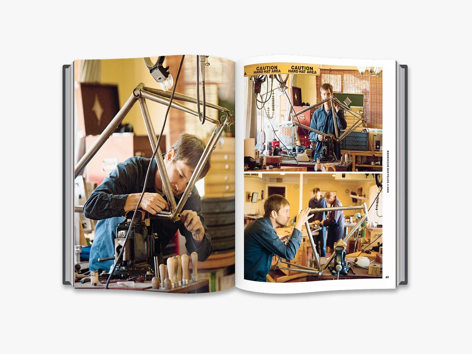 Thames & Hudson The Bicycle Artisans bog cykelbog illustreret