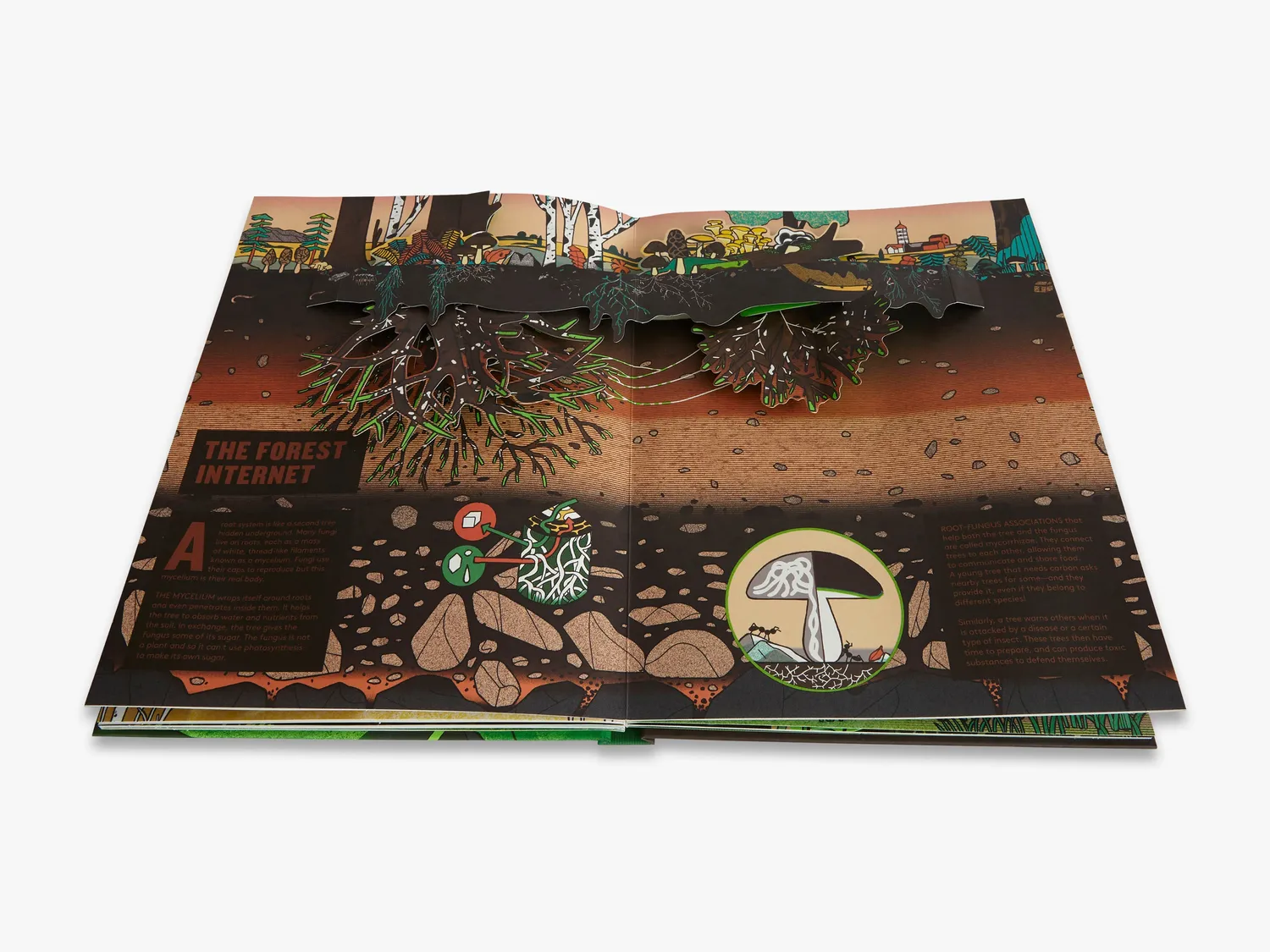 Thames & Hudson Pop-Up Forest pop-op bog skov