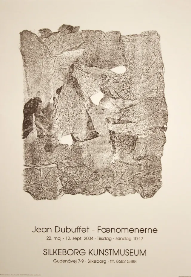 Museum Jorn Fænomenerne bog Jean Dubuffet