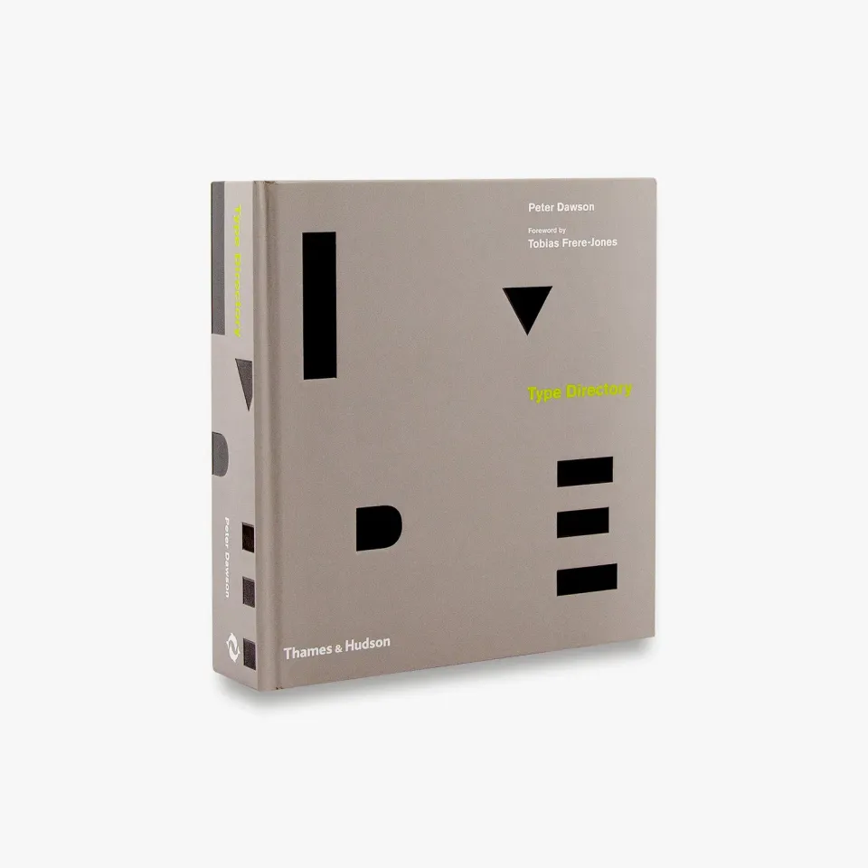 Thames & Hudson Type Directory bog – typografi opslag