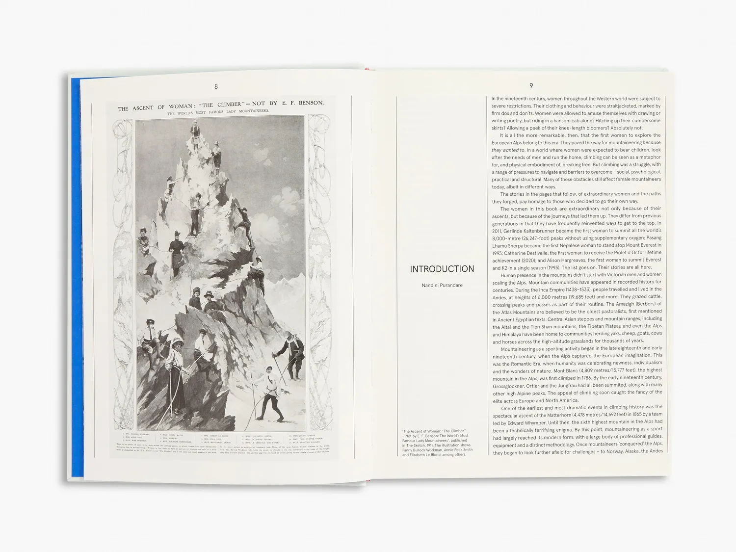 Thames & Hudson Mountaineering Women fagbog om kvinder