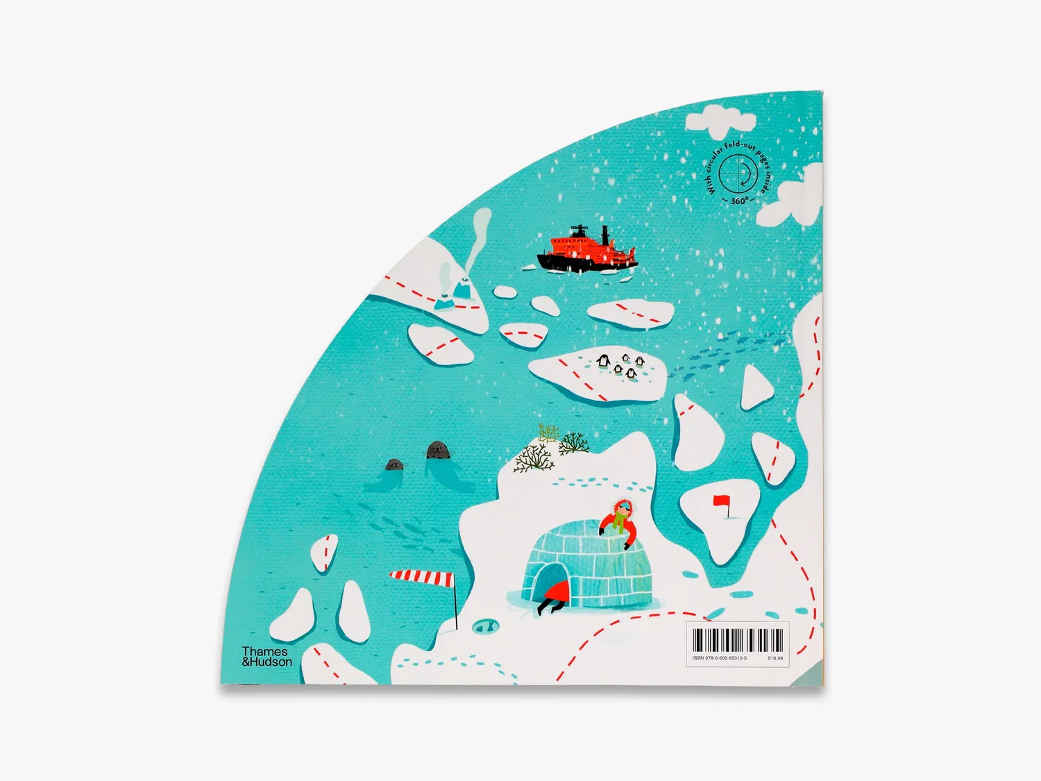 Thames & Hudson Around Antarctica læsebog ekspedition