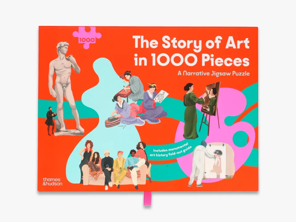 The Story of Art in 1000 Pieces puslespil 50 motiver