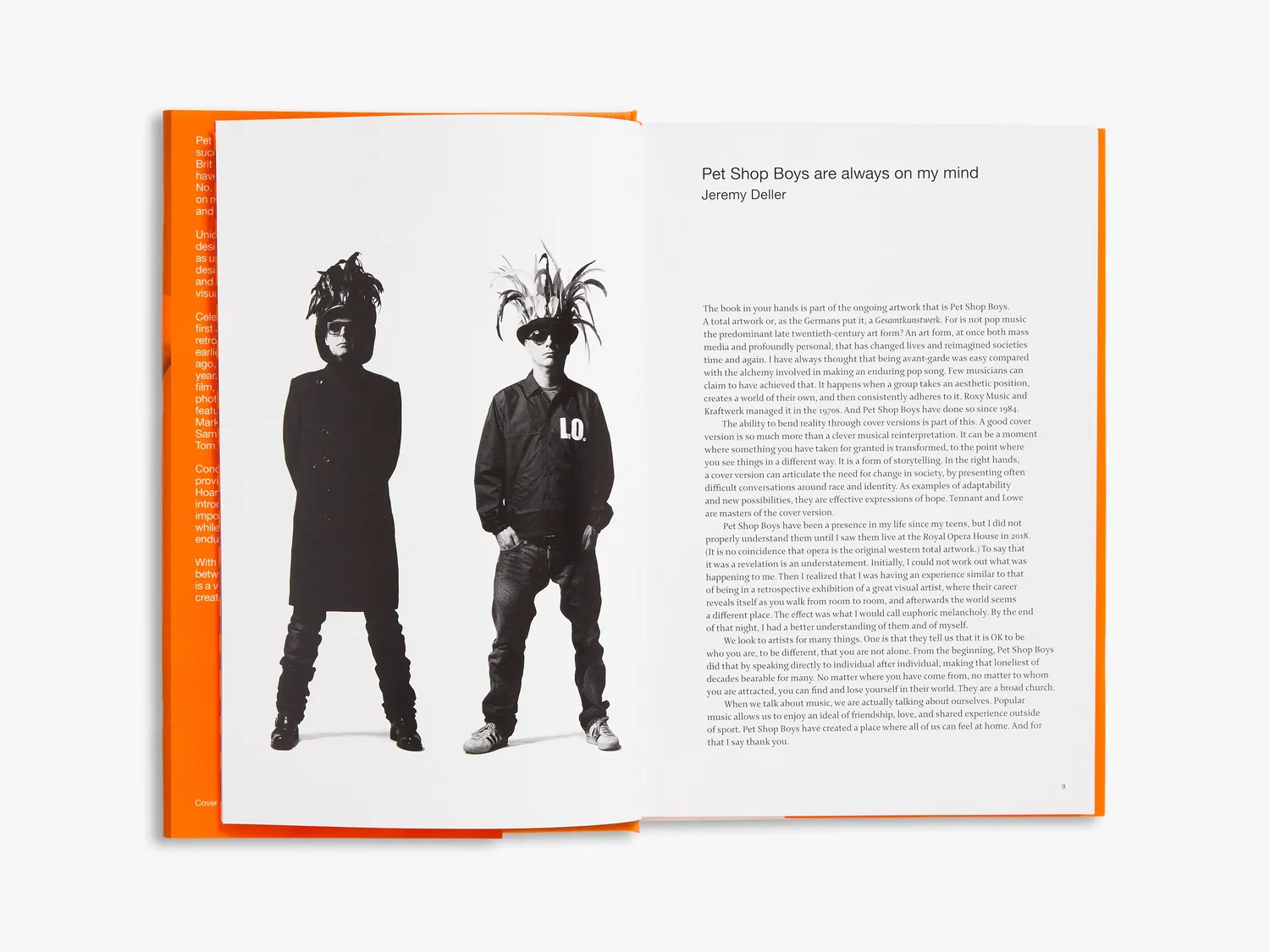 Thames & Hudson Pet Shop Boys Volume bog signeret udgave