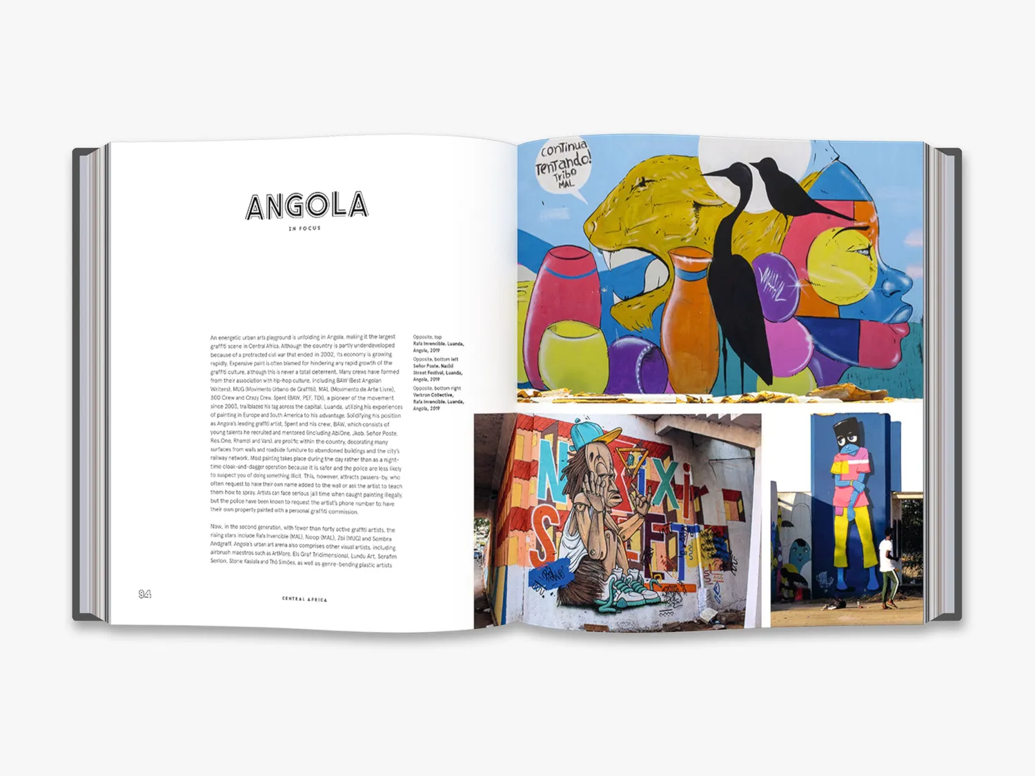 Thames & Hudson Street Art Africa bog om gadekunst
