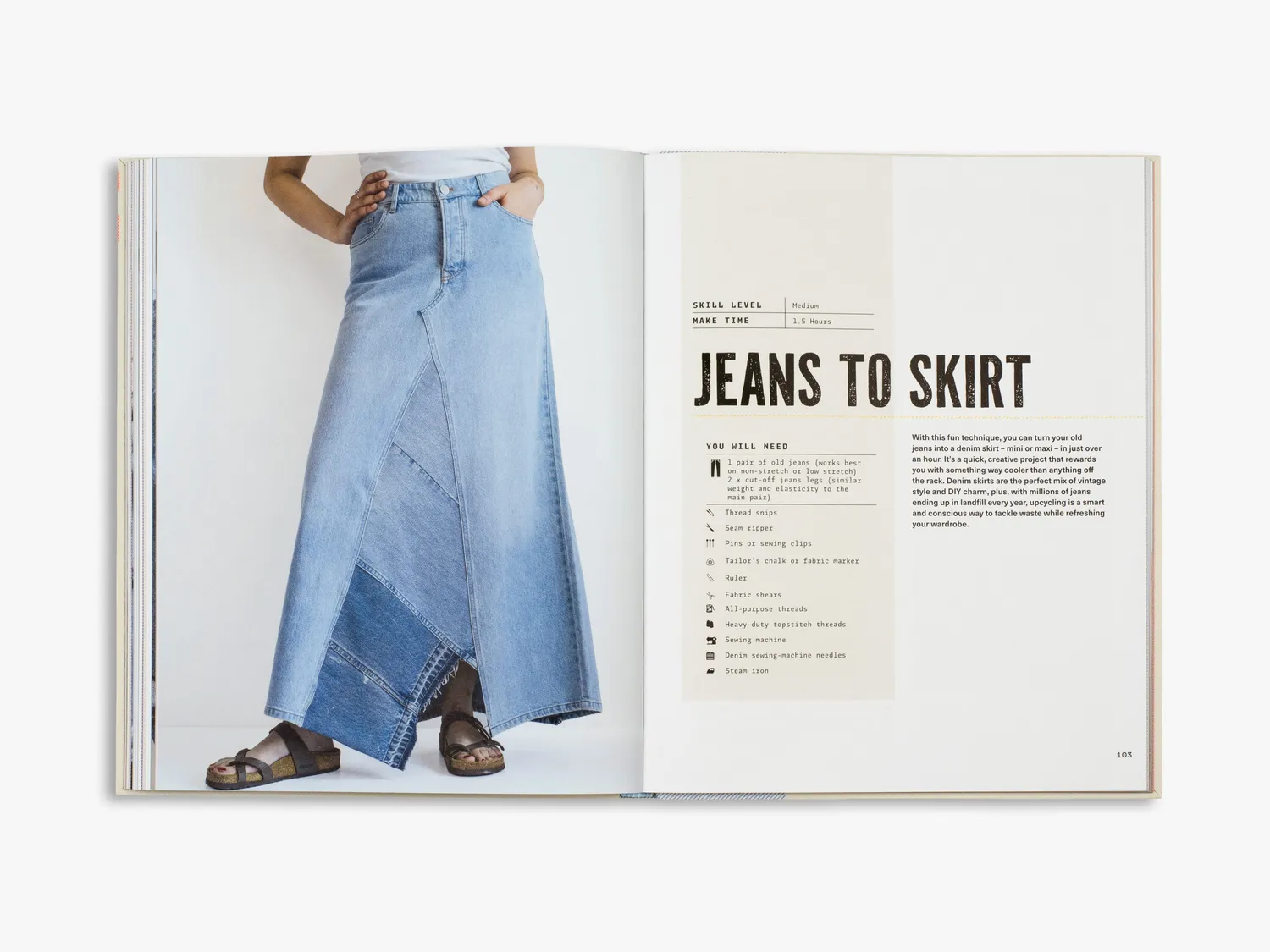 Thames & Hudson Jean Genius bog om denim genbrug