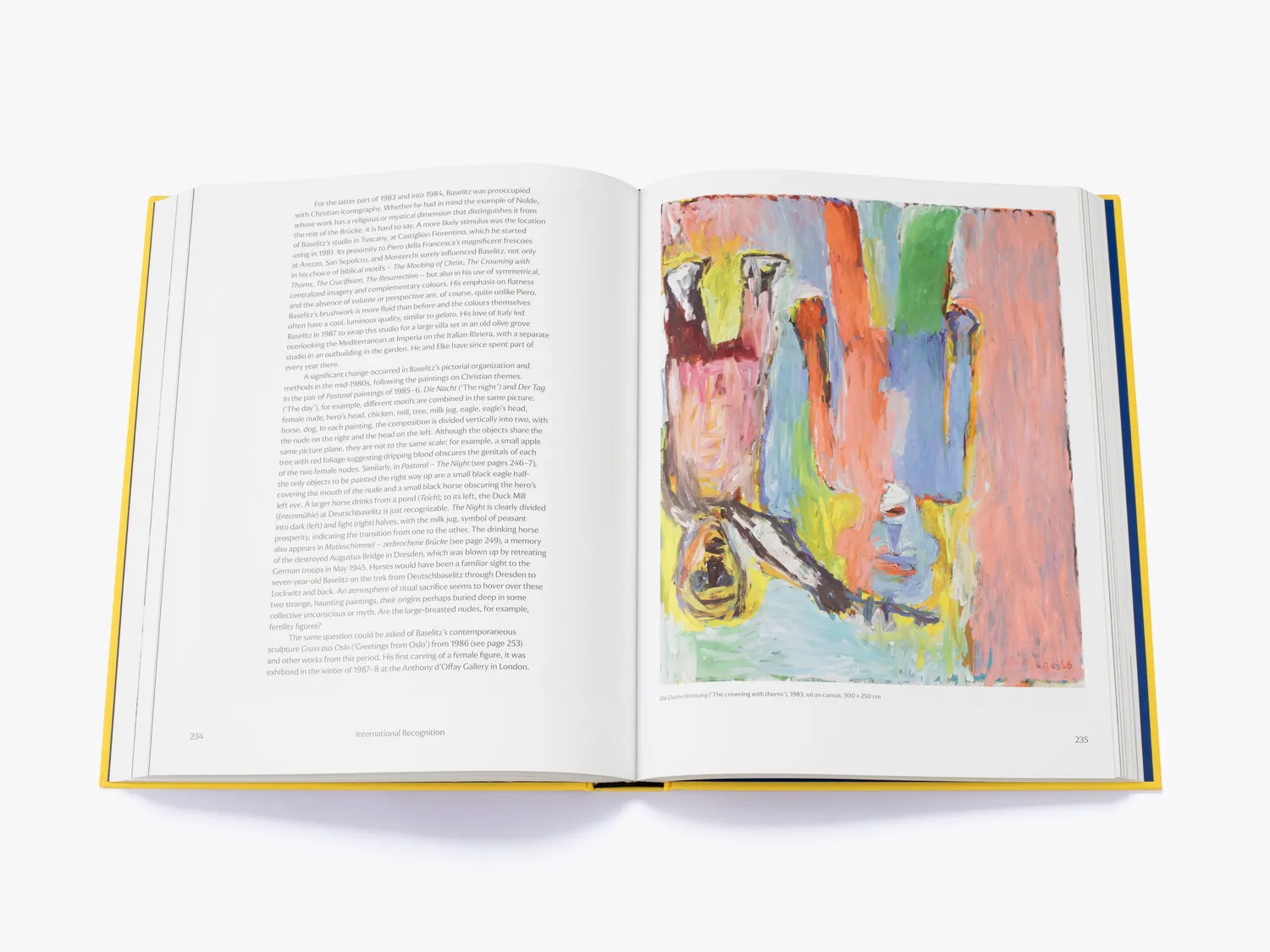 Thames & Hudson Georg Baselitz kunstbog monografi