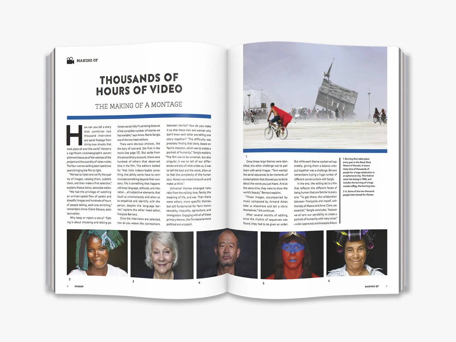 Thames & Hudson Human bog – fotobog med portrætter