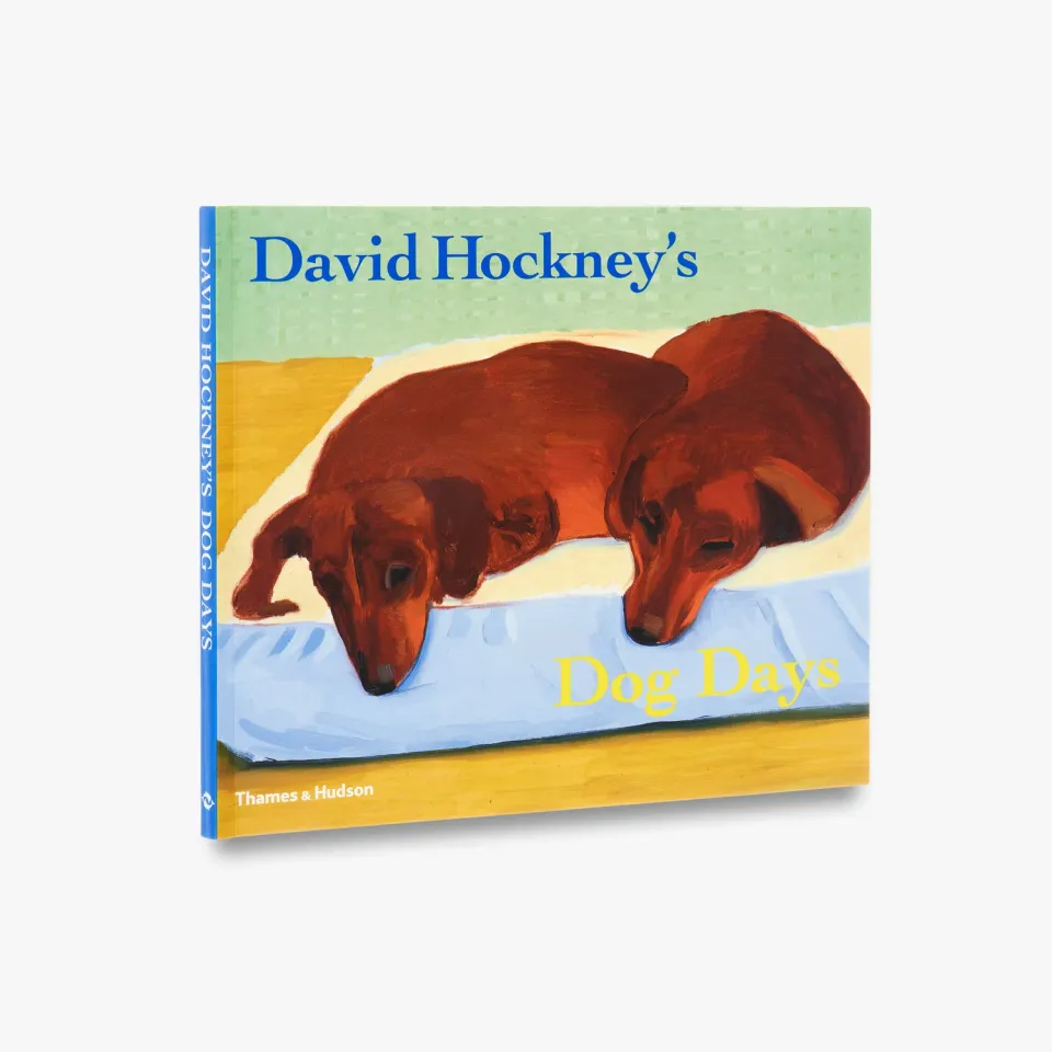 Thames & Hudson David Hockneys Dog Days hundebog maleri