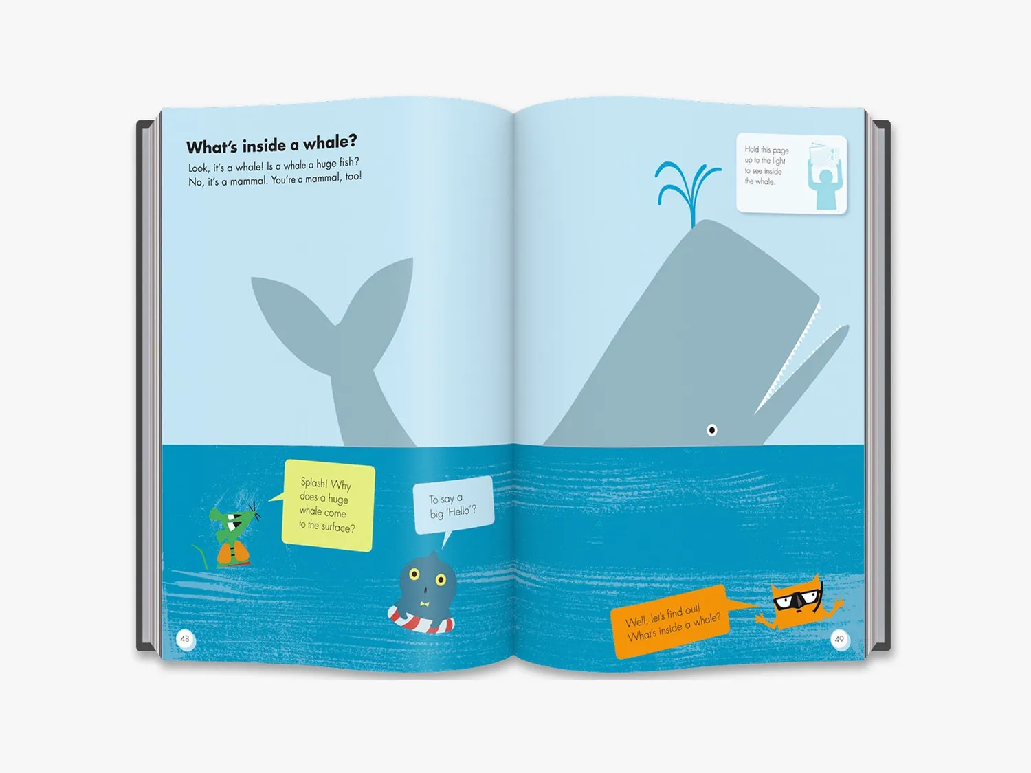 Thames & Hudson What's Inside? fagbog børn med lysbilleder