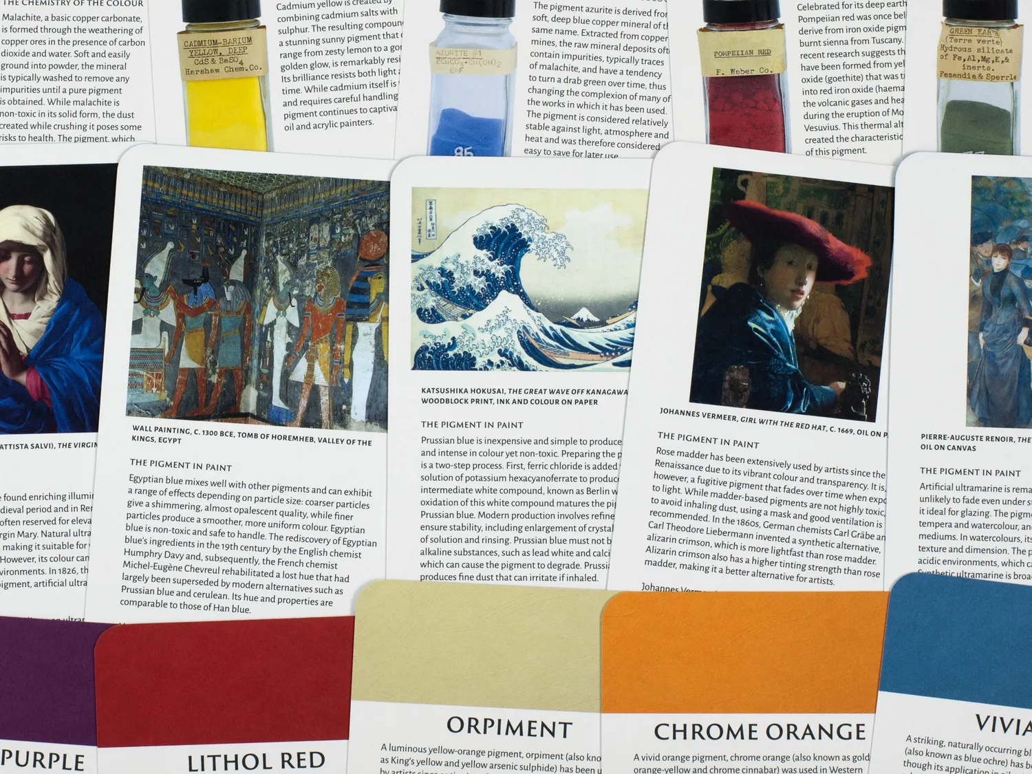 Thames & Hudson The Artists' Colour Box kortæske 52 kort