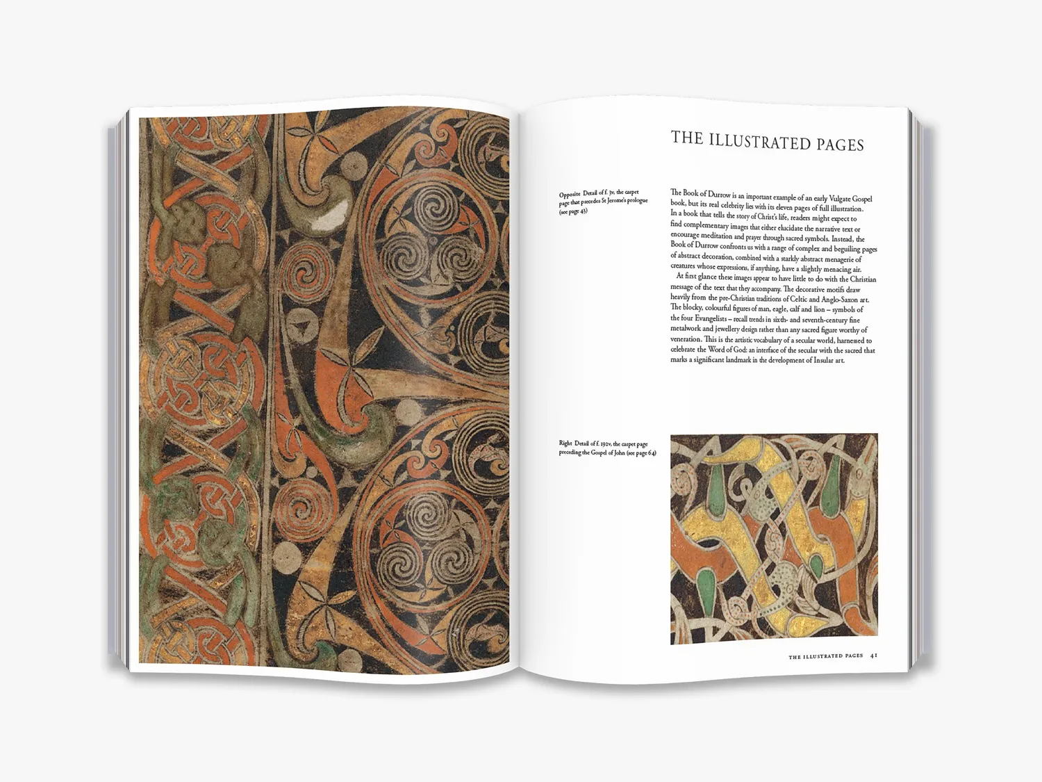 Thames & Hudson The Book of Durrow bog illustreret