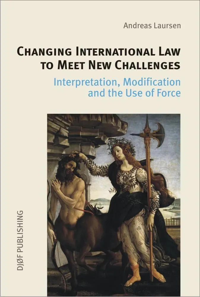 Nyt Juridisk Forlag Changing International Law fagbog