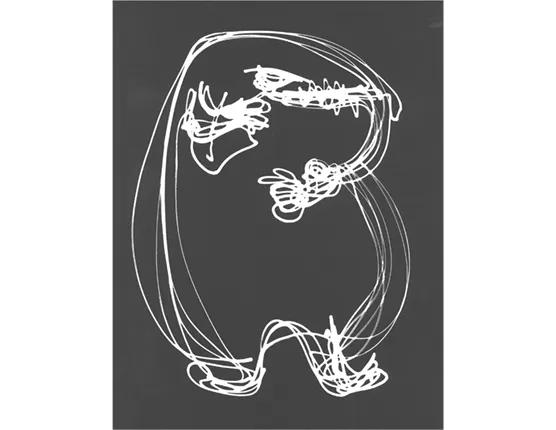 Museum Jorn Asger Jorn 11 Lystegninger mappe 30x38 cm