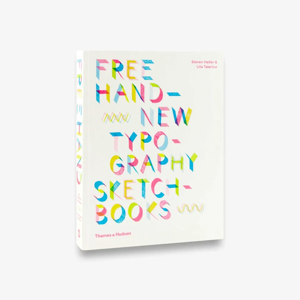 Thames & Hudson Free Hand New Typography Sketchbooks skitsebog