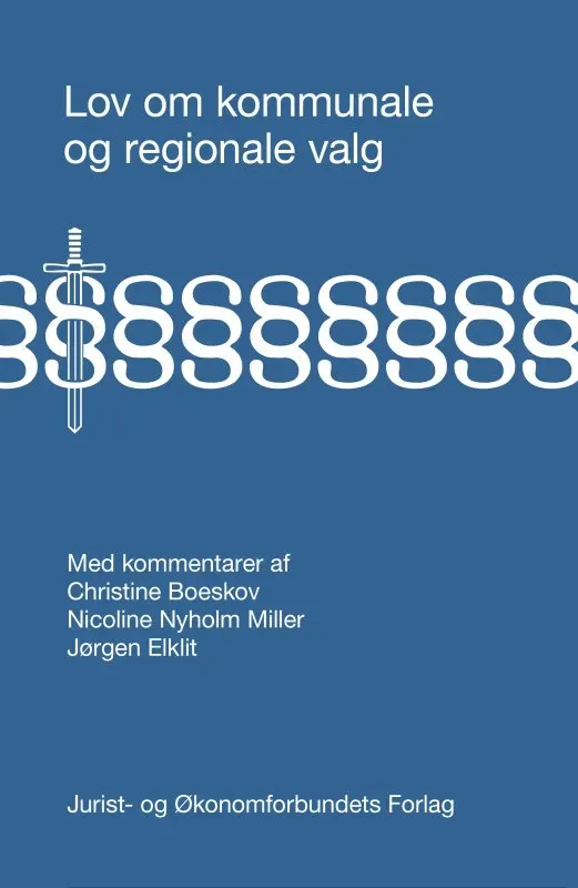 Nyt Juridisk Forlag Lov om kommunale valg fagbog papirbog jura