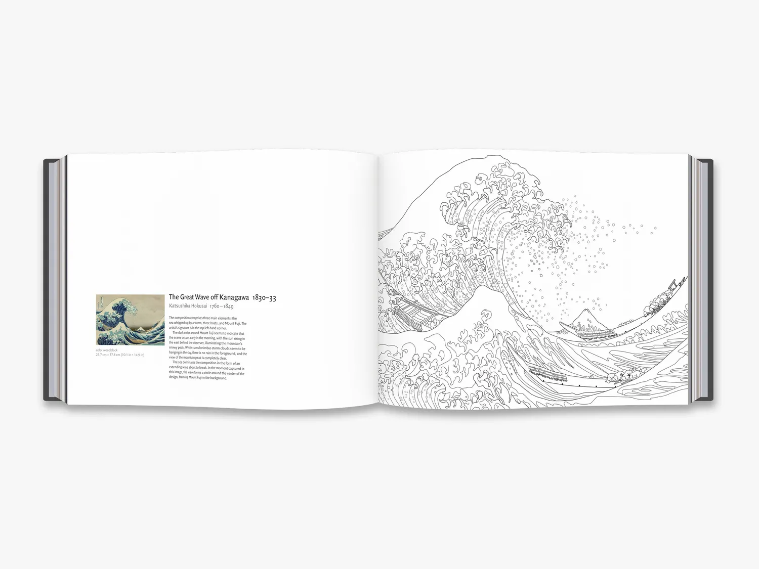 Thames & Hudson Art Studio malebog med 46 mesterværker